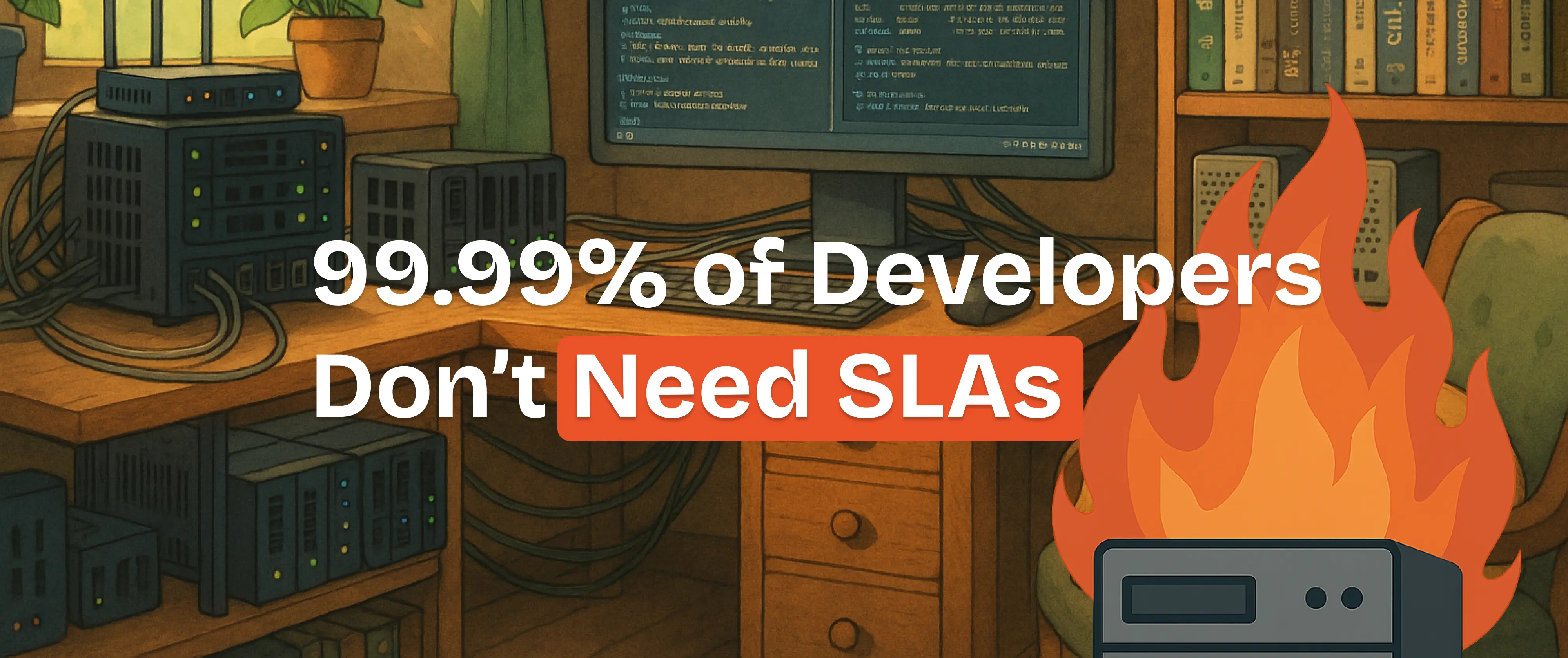 99.99% of Developers Don’t Need SLAs